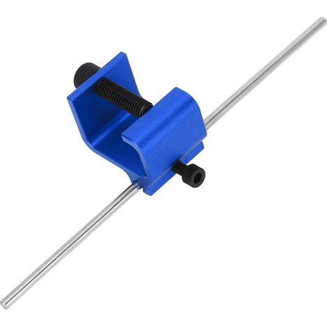 Präzises, effizientes, langlebiges und benutzerfreundliches Kettenausrichtwerkzeug, universell passend für Motorräder und ATVs, blau (1/5)