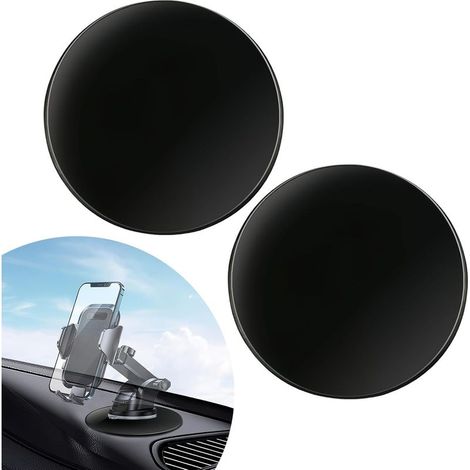 Selbstklebende Montageplatten für das Armaturenbrett, kompatibel mit allen GPS-Geräten (Go, Start, Via, Go Essential, Camper, Drive, Dezl) – Saugnapfhalterung für Autos (1/5)