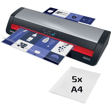 La plastificadora GBC 480HS A3 ofrece una soluciÃ³n fiable y eficiente para necesidades de plastificado de gran volumen. DiseÃ±ada para entornos profe