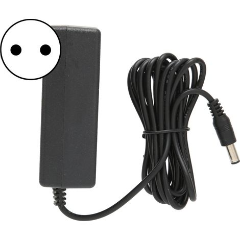 Chargeur pour aspirateur avec isolation thermique, protection contre les surtensions, matériau ABS, adaptateur secteur 26,1 V, prise 100-240 V EU (1/5)