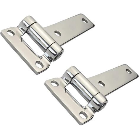 Charnière en Forme de T en Acier Inoxydable 135, 304mm, 2 pièces, for conteneur, caravanes, matériel de Bateau Marin, charnières à Rabat arrière en T (1/5)