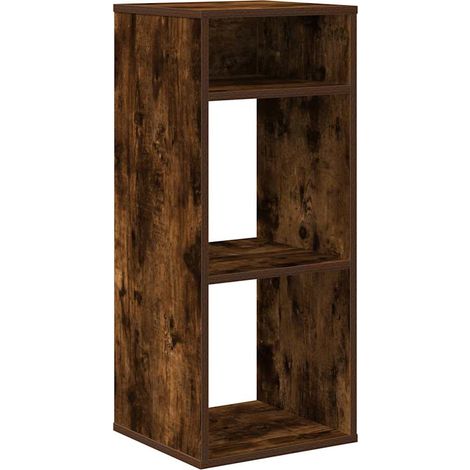 Maison Exclusive - Estantería madera ingeniería color roble ahuma