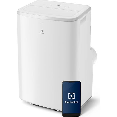 Electrolux Comfort 600 EXP26U339HW Condizionatore portatile Caldo/Freddo, bianco, leggero e compatto, connesso, gas ecosostenibile R290, raffreddamento e riscaldamento (1/5)