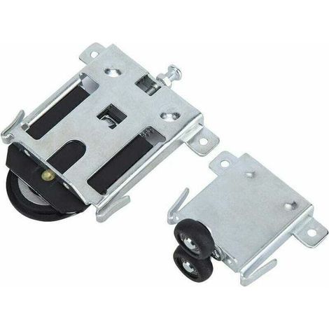 Roulette pour porte coulissante de placard, poulie convexe, pièces détachées pour accessoires de maison, roulette pour porte et fenêtre. (1/4)