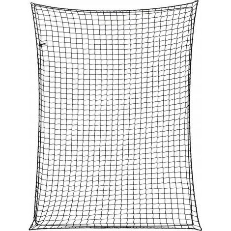 Anhängernetz mit schwarzer Gummischnur, 4x3 m, PP (1/5)