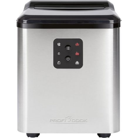 ProfiCook PC-EWB 1253 Máquina para hacer cubitos de hielo integrada/independiente 12 kg/24h 120 W Negro, Gris (1/4)