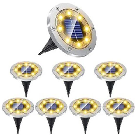 Lampe Solaire Exterieur, Lot de 4 Lumiere Solaire Exterieur avec Détecteur de Mouvement, 20LED Spot Solaire IP65 Etanche (1/5)