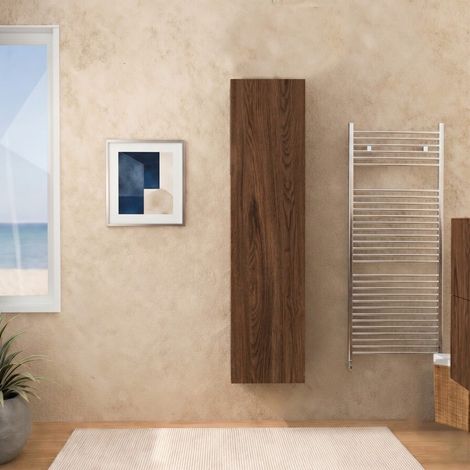 Colonna Bagno Tabacco Moderna Salvaspazio 139 Cm  Hollywood