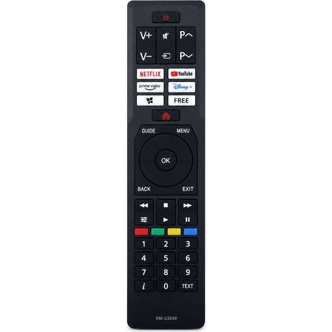 Telecomando TV di ricambio compatibile con JVC RM-C3266 (1/5)