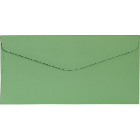 DL-Umschlag, glatter grüner Satin, 130 g (10) 4789 (1/4)