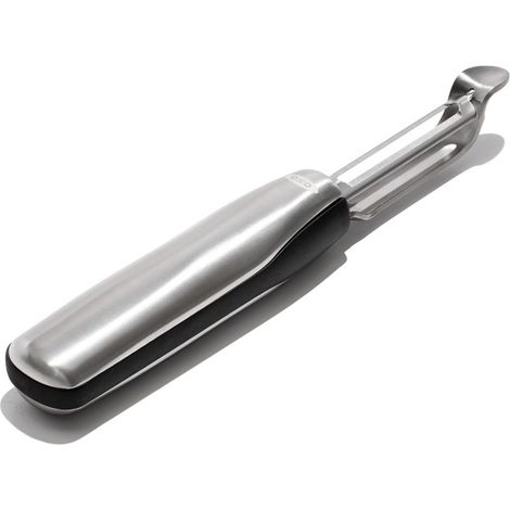 Pelador recto de doble cara, acero / OXO (1/5)