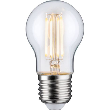 Paulmann 28654 LED filamento a Goccia 6,5 Watt Lampadina Classica Chiaro 2700 K Bianco Caldo E27 6.5 W (1/5)