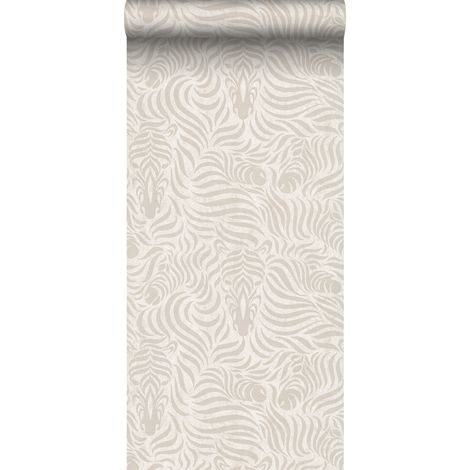 papier peint zèbres beige crème clair - Sanders & Sanders (1/5)