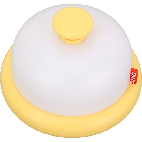 Veilleuse de chevet à lumière douce et chaude, lampe mignonne en forme de cloche, veilleuse jaune (1/5)
