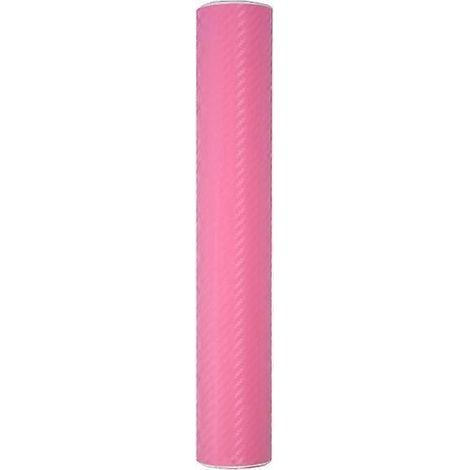 30200CM 3D Carbon Fiber Wrap Sticker Decal Car Home Wallpaper Pink-- (1/4)