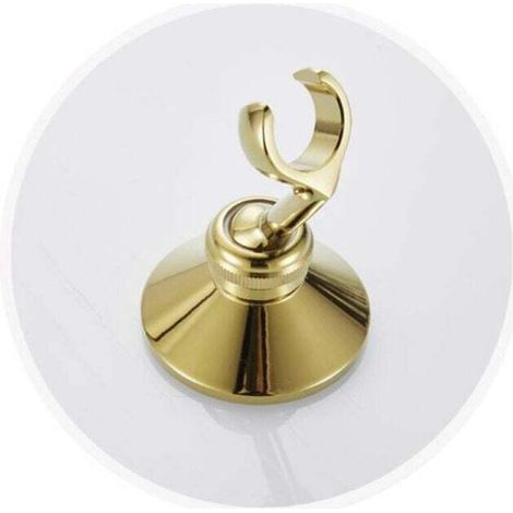 Shower Holder, Shower Head Holder, Shower Set, Bathroom Shower Holder Copper Bracket (Color: Gold) MUMU (1/2)