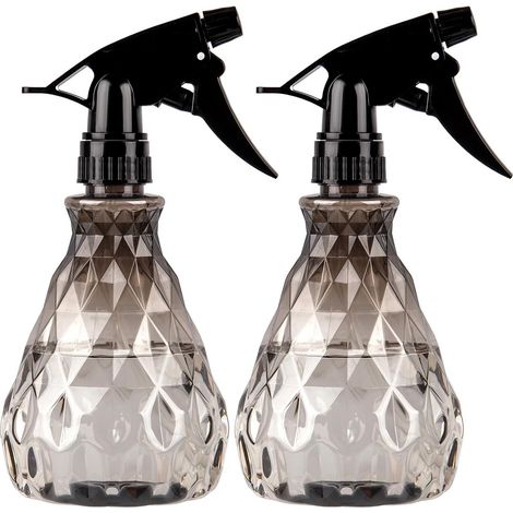 Pulvérisateur pour plantes, 2 unités de 500 ml - Flacons pulvérisateurs réglables - Pulvérisation fine pour plantes et fleurs, jardin et salon de coiffure. (1/5)