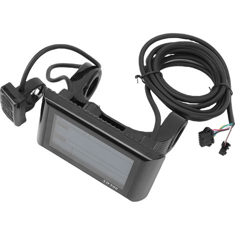Compteur de vitesse LCD à 7 cœurs pour vélo électrique et scooter électrique (1/5)