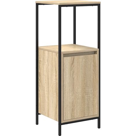 Maison Exclusive - Mueble de baño con estantes roble Sonoma 36x35