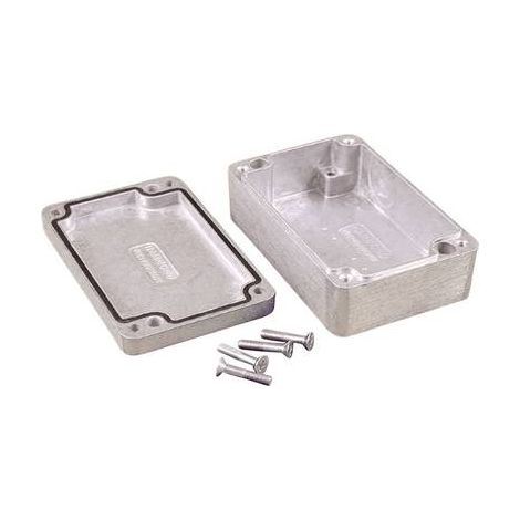 BOÎTIER UNIVERSEL HAMMOND ELECTRONICS 1550Z117 ALUMINIUM NATUREL 160 X 100 X 81 1 PC(S) (1/2)