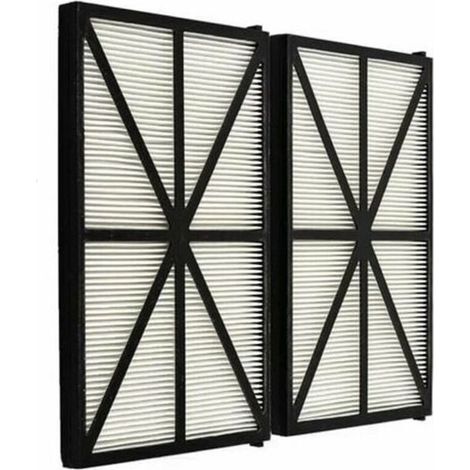 Lot de 2 Panneaux Filtres pour Robot Tiger Shark - RCX70101PAK2 - Noir