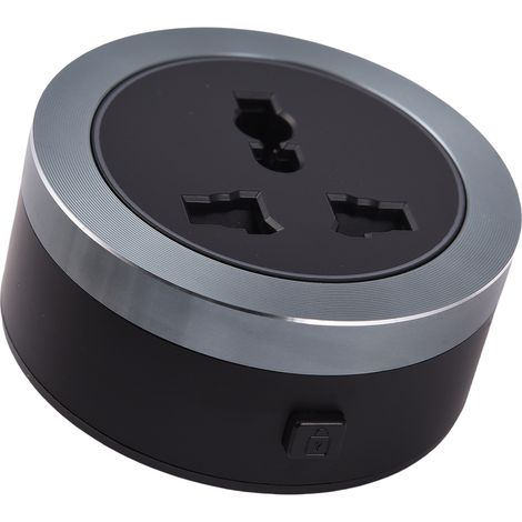 Adaptateur pour rail électrique 3250W, prise universelle 13A, raccord de piste facile à installer et retirer, connecteur secteur pratique (1/5)