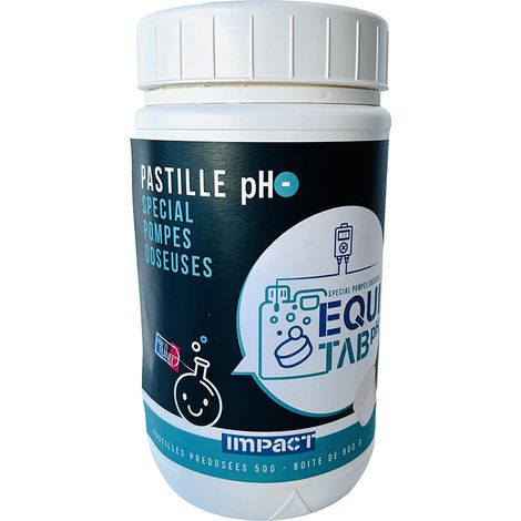 Pastilles Equitab pH pour 40 L de pH moins - Impact