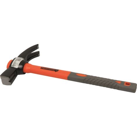 Topcar – Marteau coffreur 700g pour béton armé – Manche bi-matière ergonomique – Absorption des chocs – 12769 (1/4)