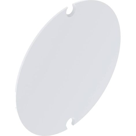 OBO Bettermann Couvercle intérieur pour boîte creuse Ø65mm Polycarbonate/Acrylonitrile-butadiène-styrène blanc, 2003848 (1/2)