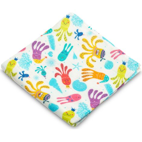 Couche en bambou pieuvre 75x75 (1/5)