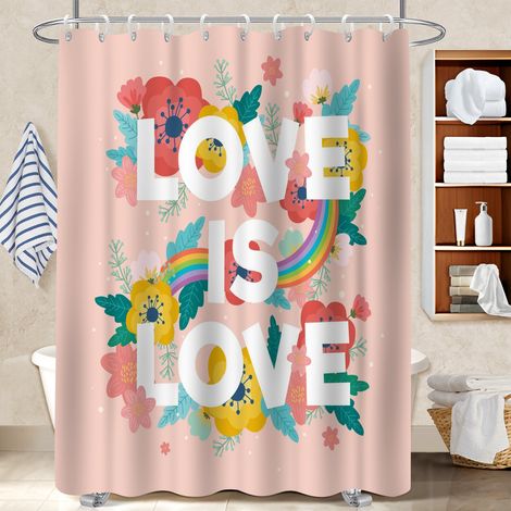 Rideau de douche 180x180 léger séparation douche pour nouvelle déco pour la rentrée (1/5)