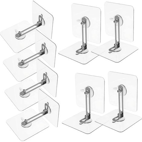 Kit de 8 chevilles anti, basculement en métal Milisten pour meubles (1/5)