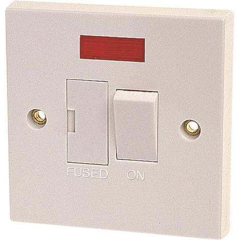 Dencon 4469NB Switched Fused Spur 13A with Pilot Lamp DCN4469NB