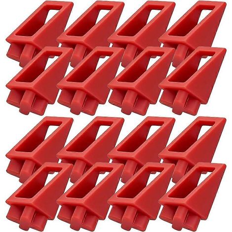 Lot de 16 bloqueurs pour système de rangement de benne de pick-up Tmat, séparateurs de chargement et protections pour l'organisation de la benne. (1/5)