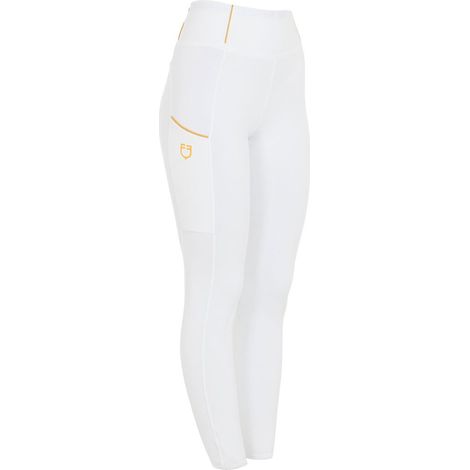 S, Blu royal: Leggings equitazione donna full grip con fodera in pile (1/5)