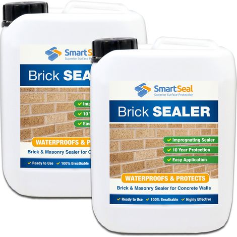 Brick Sealer / Masonry Sealer - Solvent Free - 2x5L