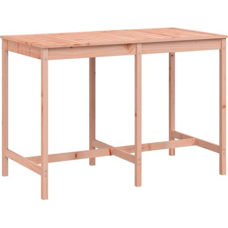 Table de jardin Table d'extérieur 159,5x82,5x110 cm bois massif de douglas (1/5)