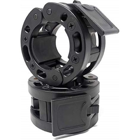 Paire de colliers de serrage rapide pour barre olympique (diamètre 50 mm / 2 pouces) – Clips de verrouillage pour musculation (1/5)