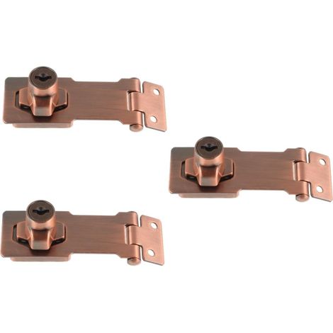 Lot de 3 verrous de porte pour réfrigérateur, verrou de sécurité (1/5)