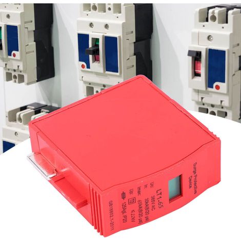 Überspannungsschutzgerät für den Hausgebrauch, Wechselstrom-Überspannungsableiter 385 V 65 kA für elektrische Sicherheit