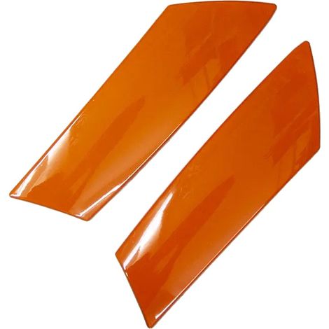 Manija de puerta de coche, mejora elegante, fácil instalación, naranja (1/2)