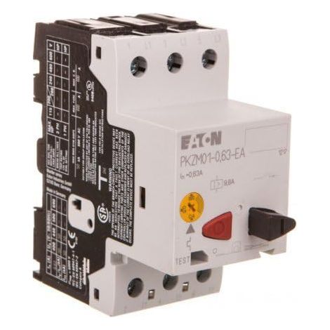 INTERRUPTEUR MOTEUR 3P 0,12 KW 0,4-0,63 A PKZM01-0,63-EA 189883 EATON 4015081878796