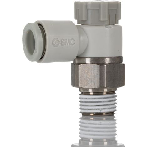 Régulateur de débit SMC AS, R 1/8 Mâle ( Prix pour 1 )