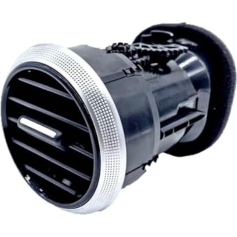 Salida de Aire para Salpicadero Delantero para A3 S3 8P 2008-2012 ABS Cromo Negro para Coche Rejilla de Ventilación para Coche Aire Acondicionado HVAC OEM 8P0820901 (1/5)