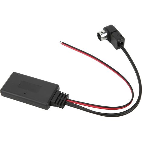 Adaptateur Bluetooth sans fil pour autoradio Alpine KCA-121B AINET, câble auxiliaire de remplacement compatible CDA9857, CDA9886, CDA117, kit main libre audio (1/5)
