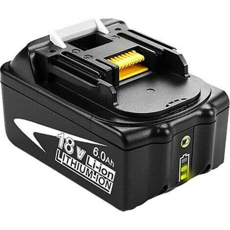 BL1850 B 6,0Ah Batterie Pour Makita 18V BL1860 BL1840 LED DC18RC DC18RA Chargeur (1/5)