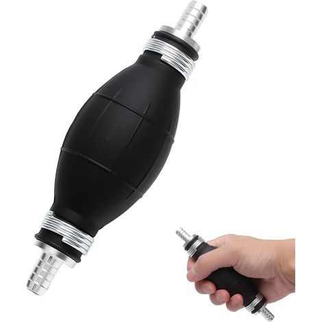 Pompe manuelle 10mm pompe siphon essence gasoil eau huile – Pompes à carburant et pompes transfert carburant portable – Pompees manuelle voiture bateau moto générateur multifonction (1/5)