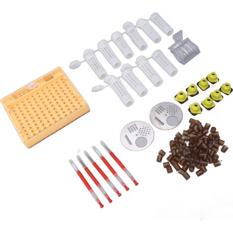 Kit de greffage pour apiculture, système d'élevage de reines en plastique, outils d'apiculture (1/5)