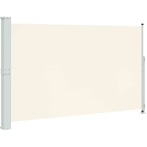 Tenda Laterale Retrattile per Patio 180x300 cm Crema vidaXL