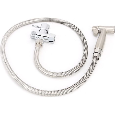 Ensemble de douchette bidet portable G1/2 autonettoyante sans perçage pour salle de bain (1/5)